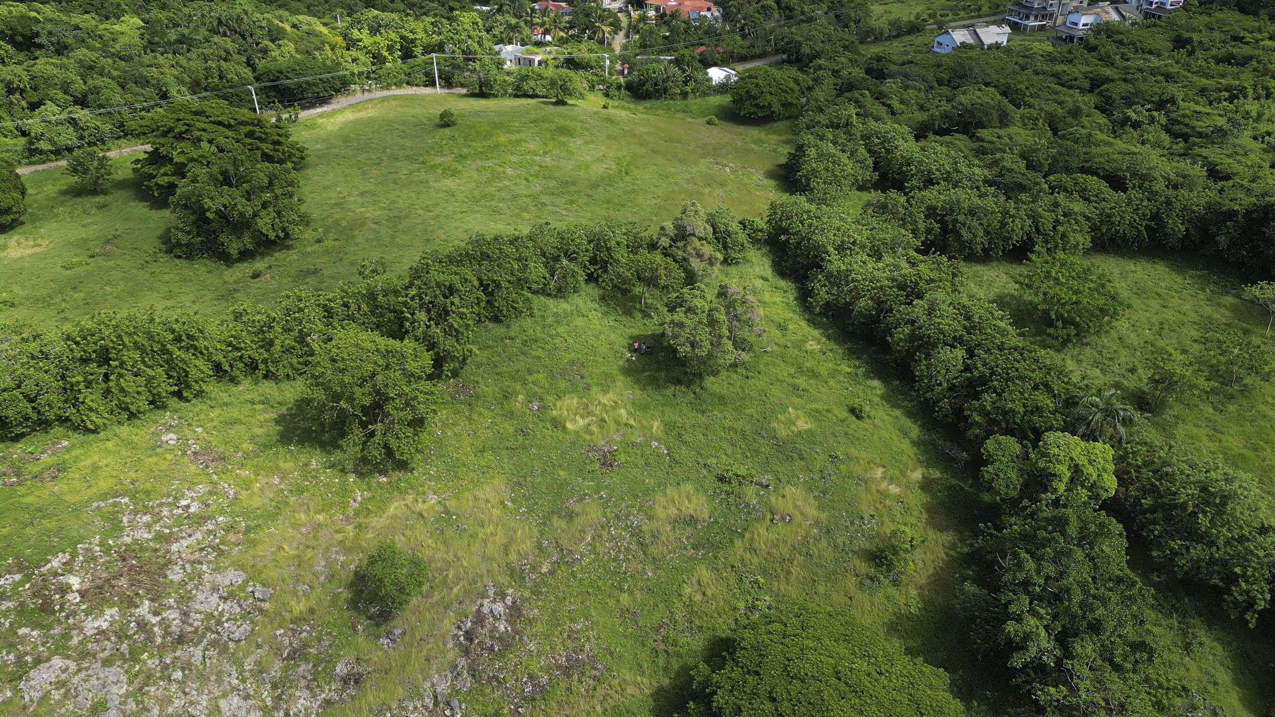 buyDRproperty Aerial view of 76 acres of awesome development land in Sosua, Dominican Republic. Sosua Real Estate