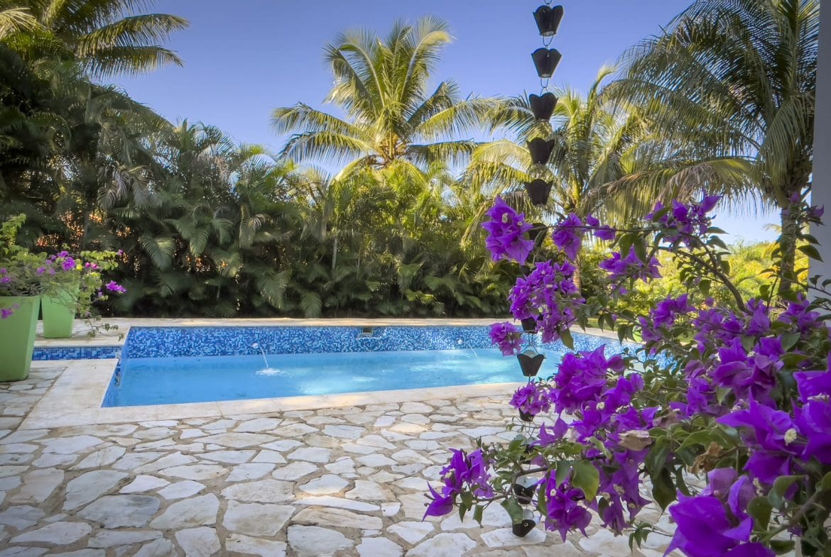 buyDRproperty Stunning 2 Bedroom Villa with a private pool and lush tropical landscaping. Sosua Real Estate