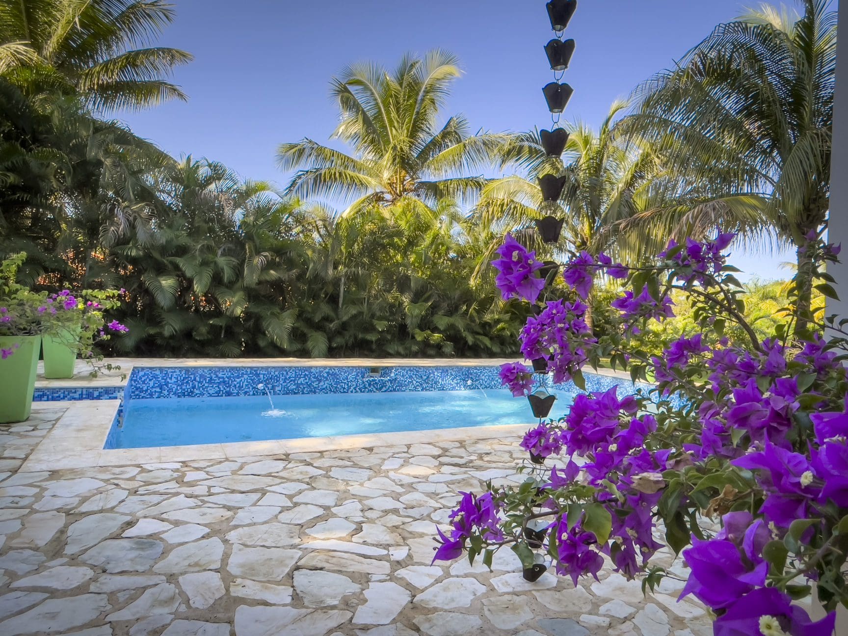 buyDRproperty Stunning 2 Bedroom Villa with a private pool and lush tropical landscaping. Sosua Real Estate