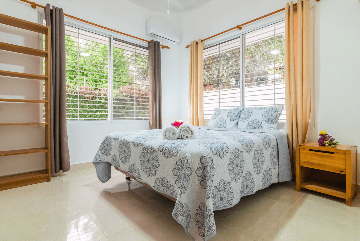 buyDRproperty Bedroom in a Gorgeous 5 Bedroom Villa with large windows. Sosua Real Estate
