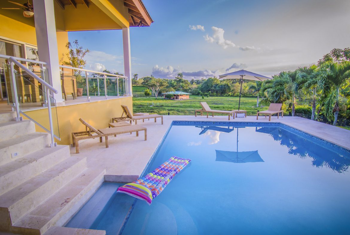 buyDRproperty Luxury villa for sale in the Community of Terramar with a private pool. Sosua Real Estate