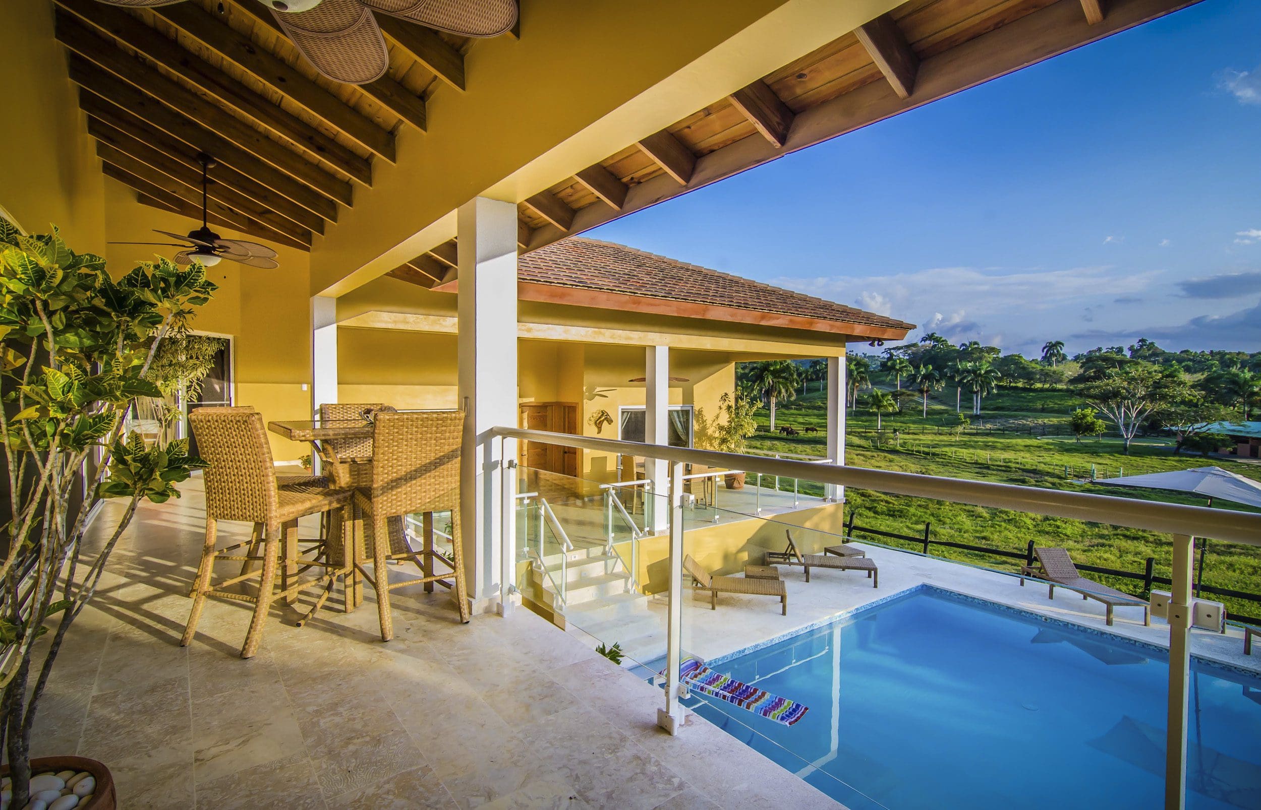 buyDRproperty Luxury villa for sale in the Community of Terramar with pool and scenic views. Sosua Real Estate