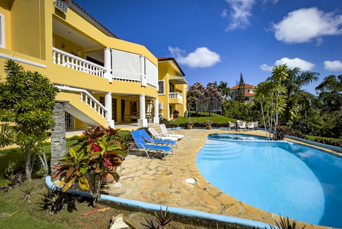 buyDRproperty Stunning 4 Bedroom Villa with pool in Panorama Village. Sosua Real Estate