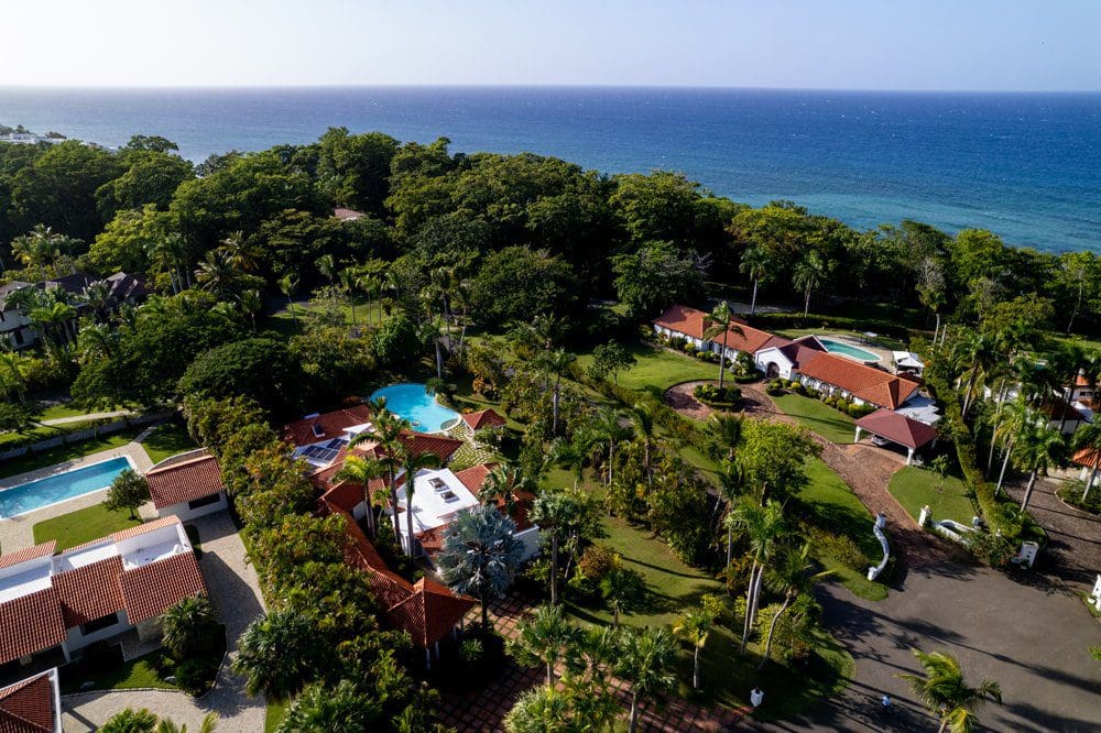 buyDRproperty Villa LUNA oceanfront property with a pool and stunning views at Sea Horse Ranch. Sosua Real Estate
