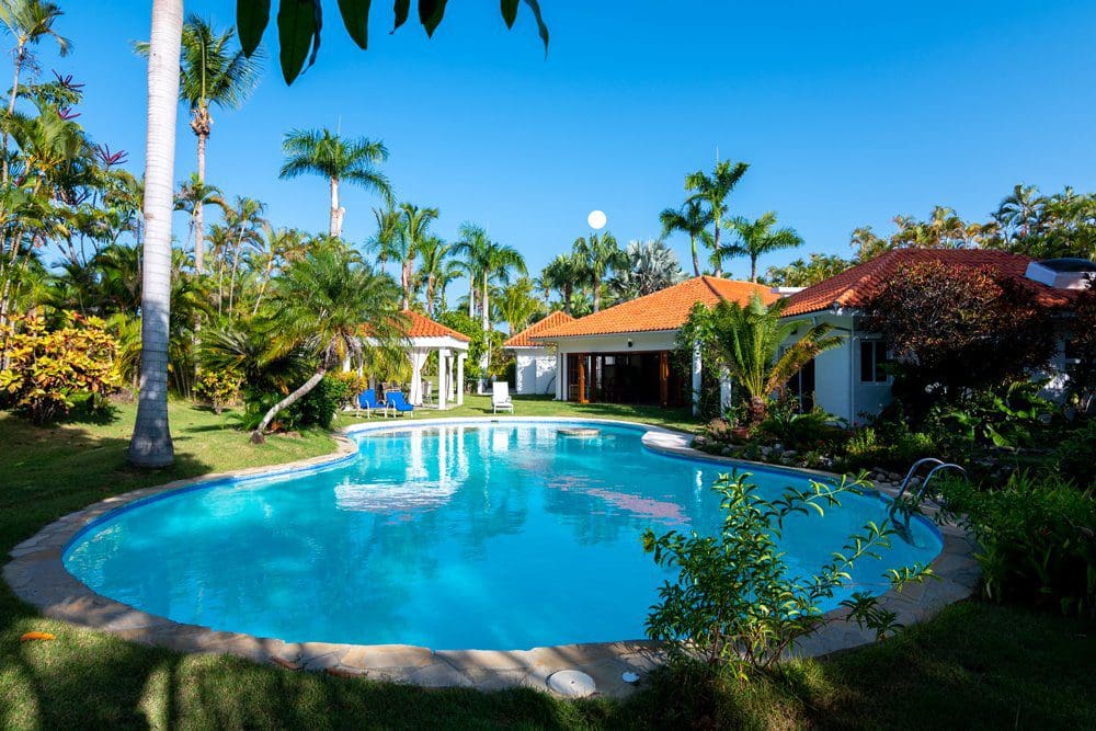 buyDRproperty Beautiful villa luna oceanfront property with a pool at Sea Horse Ranch. Sosua Real Estate
