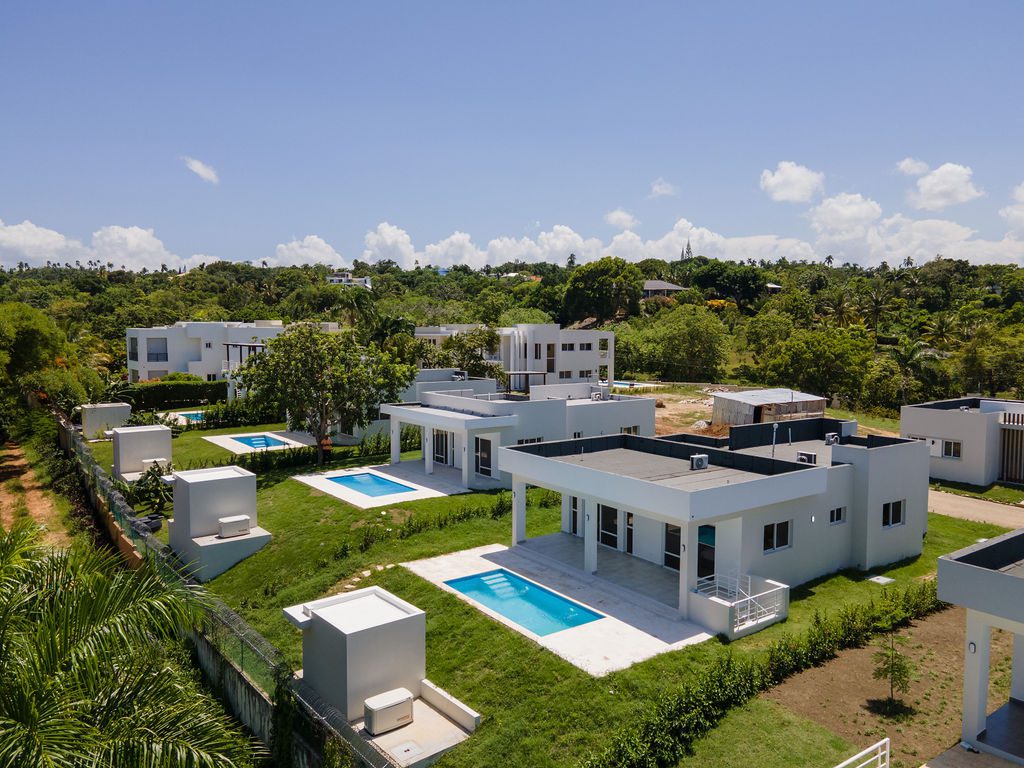 buyDRproperty Modern 3-Bedroom Oasis villas with private pools in Sosua, Dominican Republic. Sosua Real Estate