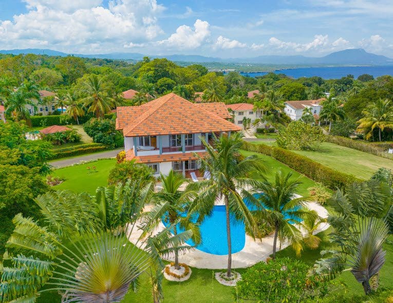 buyDRproperty Beautiful building lot with villa and pool near Sosua beaches. Sosua Real Estate