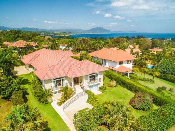 buyDRproperty Beautiful 5 Bedroom Villa in Sosua Residential Hispaniola with ocean views. Sosua Real Estate