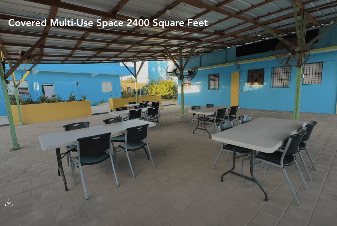 buyDRproperty Covered multi-use space for a hostel business Sosua Real Estate