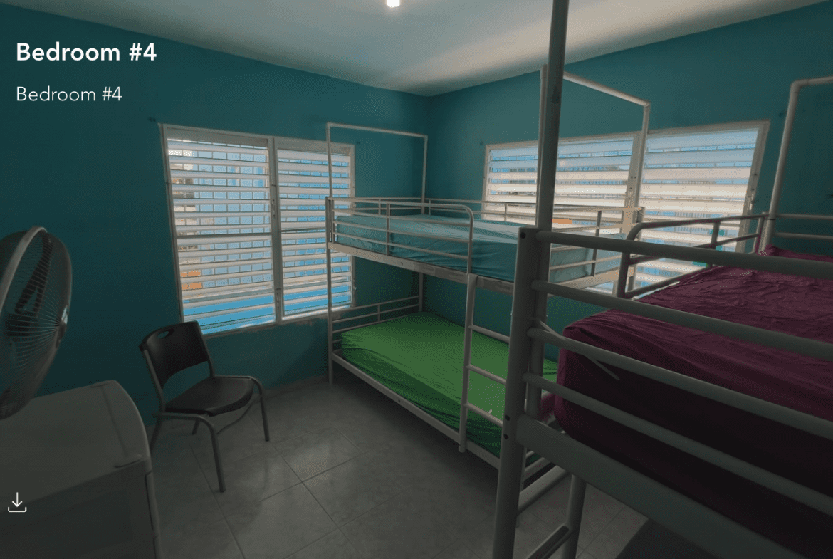 buyDRproperty Hostel room with bunk beds in Monti Cristi. Sosua Real Estate