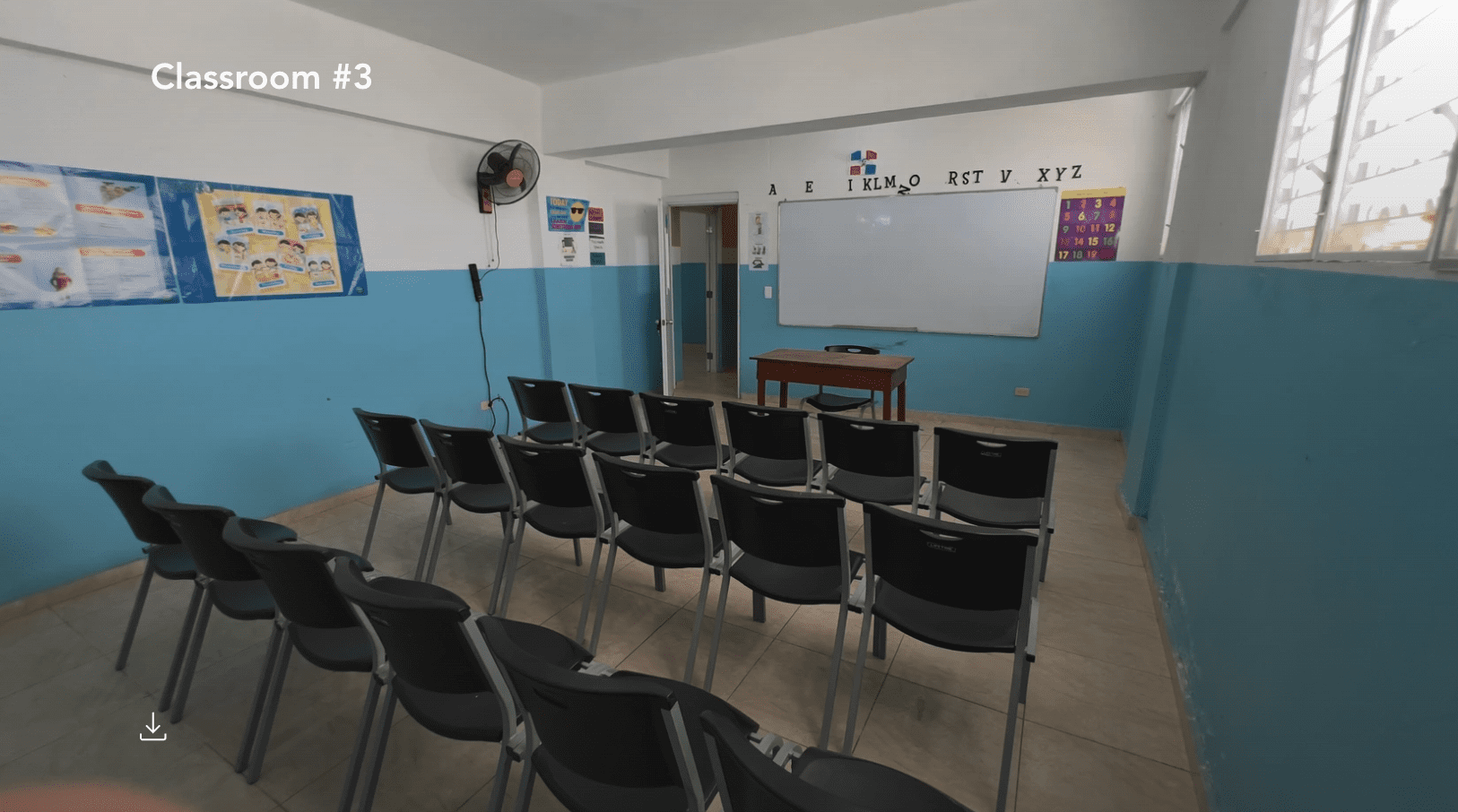 buyDRproperty Classroom setup for a hostel business in Monti Cristi Sosua Real Estate