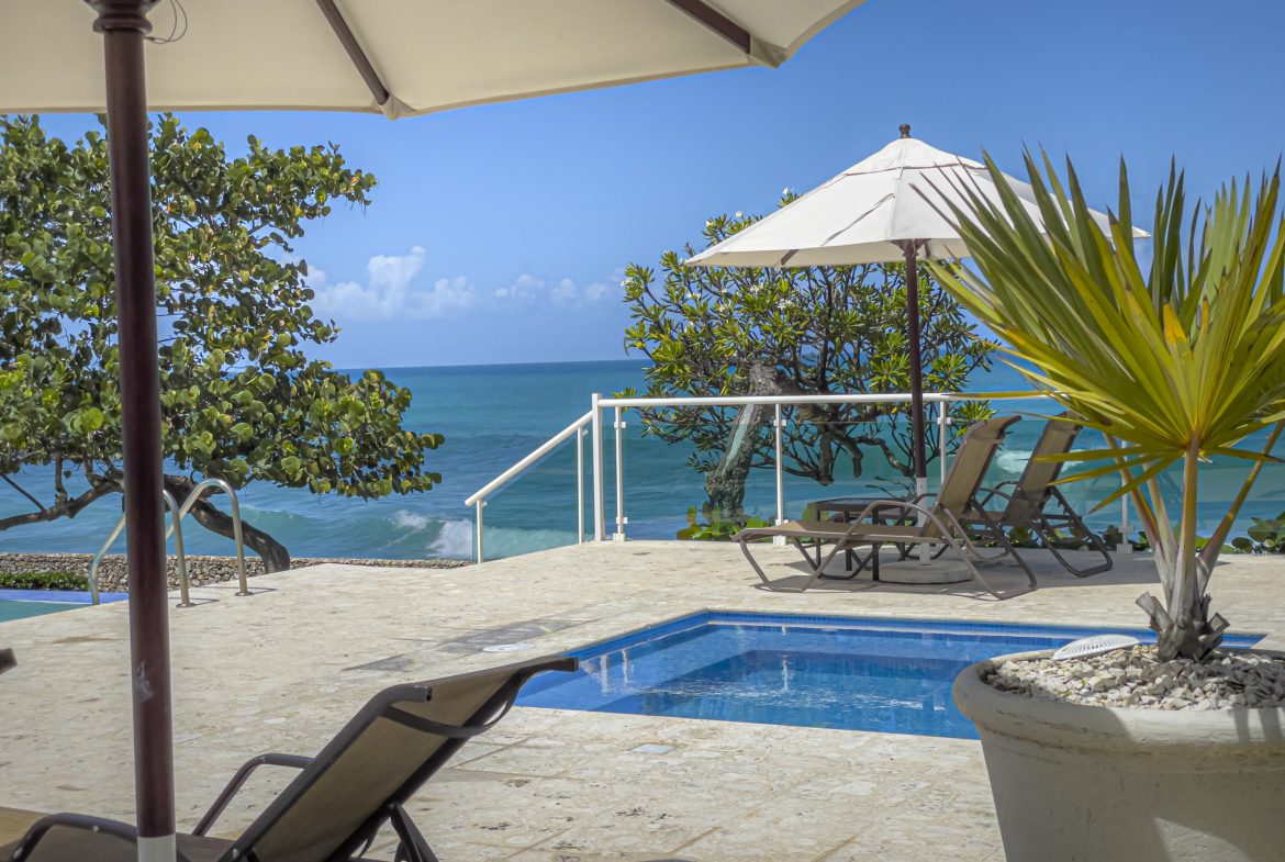 buyDRproperty Oceanfront condo for sale in Sosua with pool and ocean view Sosua Real Estate