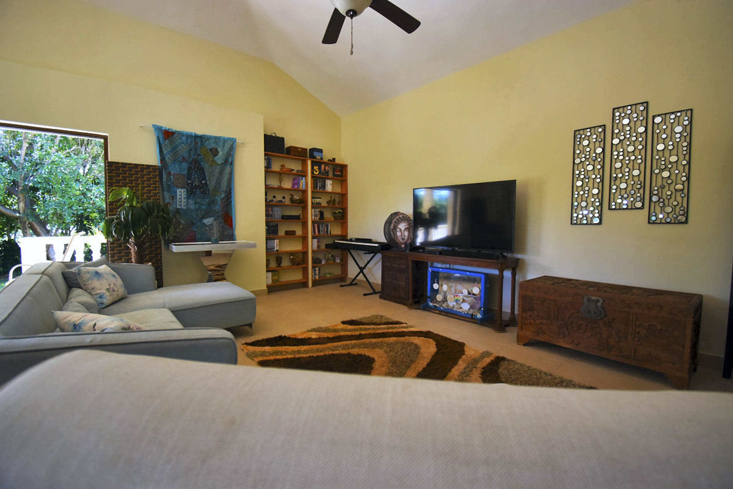 buyDRproperty Living room in a Beautiful 4 Bedroom Villa, part of the Haciendas el Choco community. Sosua Real Estate