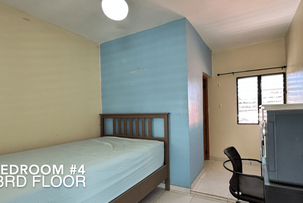 buyDRproperty Bedroom #4 on the 3rd floor of an affordable hotel facility Sosua Real Estate