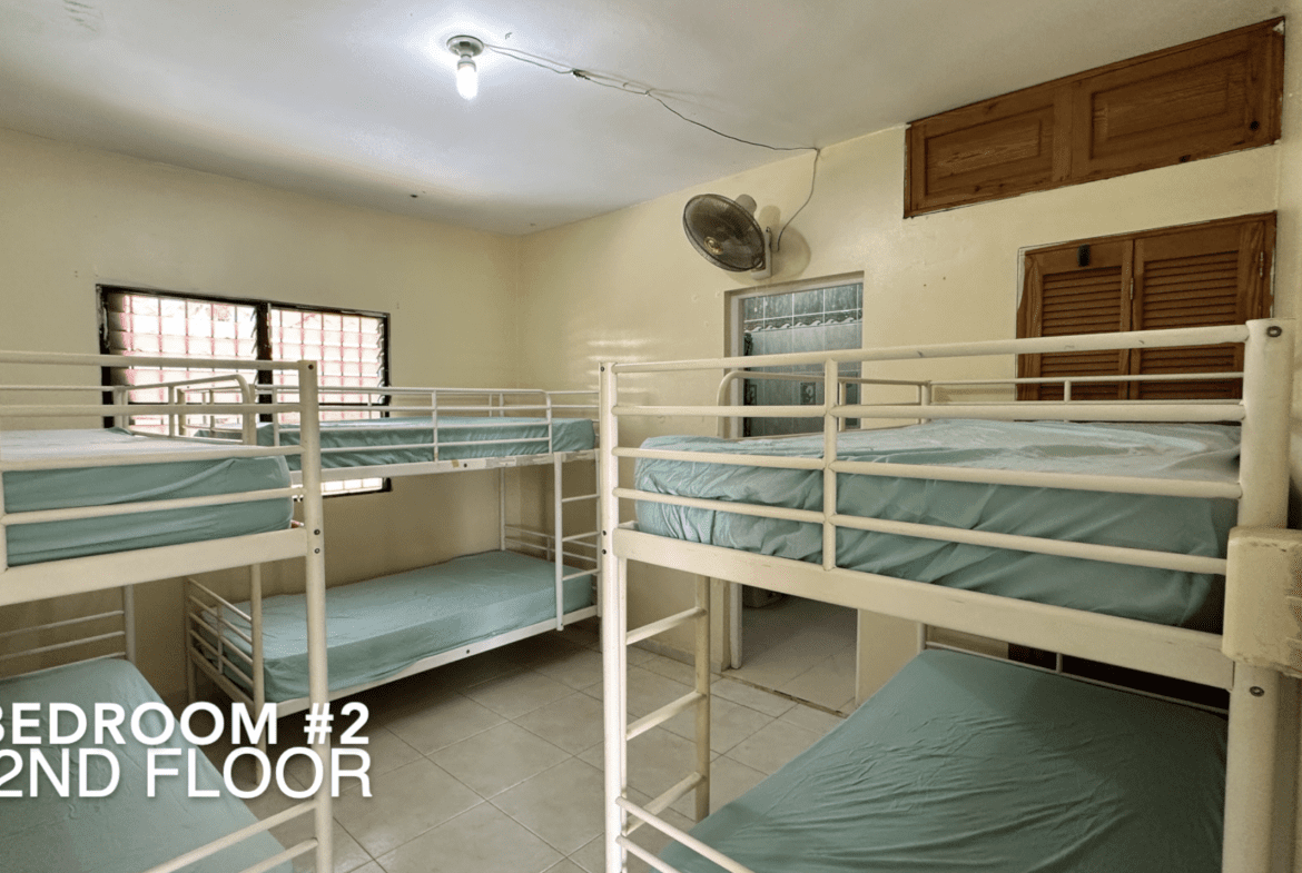 buyDRproperty Bedroom in an affordable hotel facility with bunk beds, 2nd floor. Sosua Real Estate