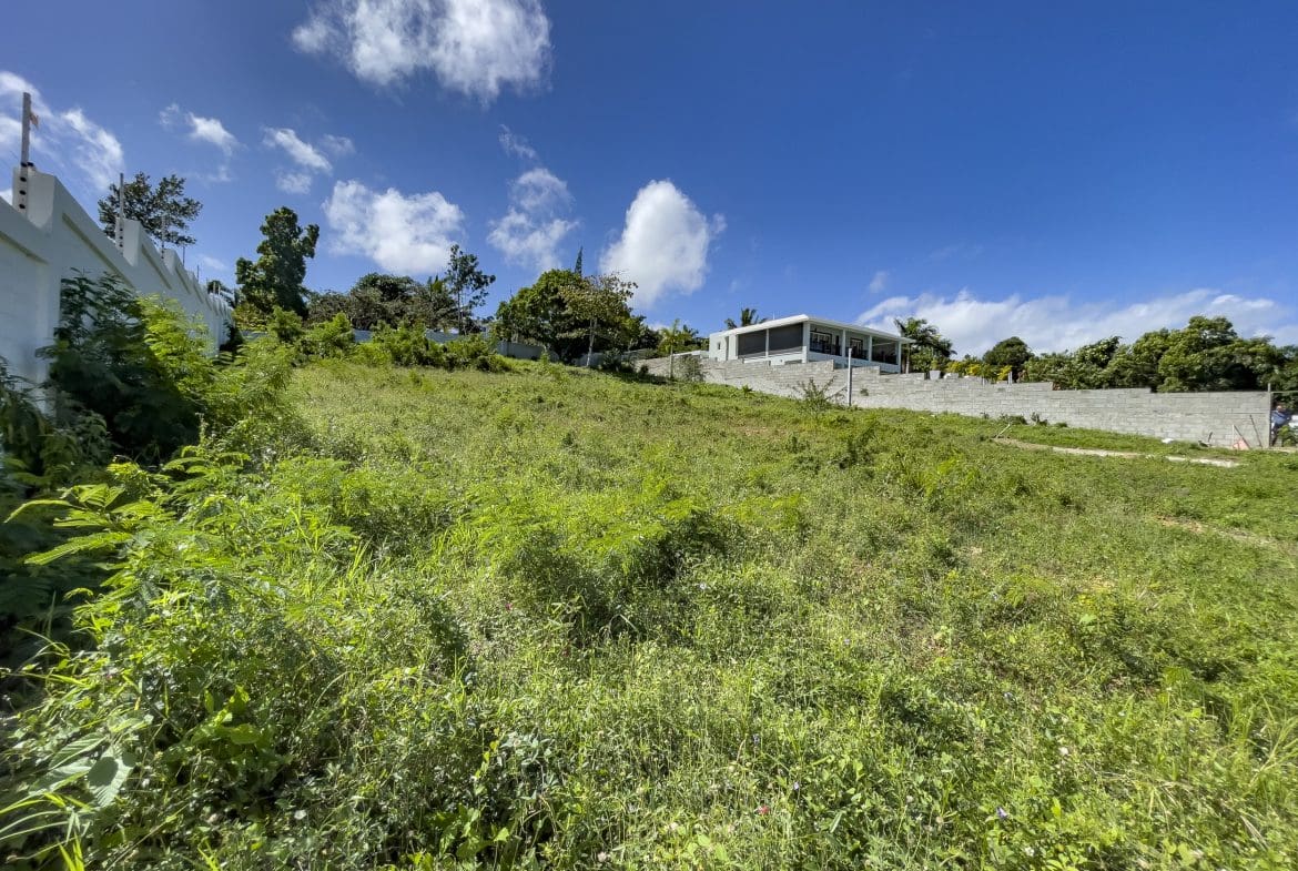 buyDRproperty Grassy hillside with lots for sale in La Mulata, Dominican Republic. Sosua Real Estate