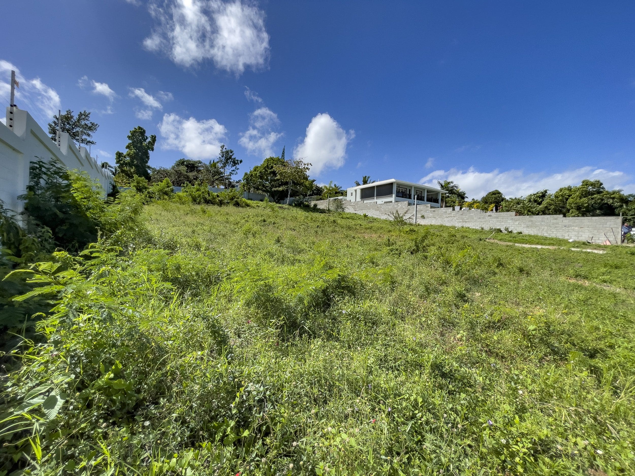 buyDRproperty Grassy hillside with lots for sale in La Mulata, Dominican Republic. Sosua Real Estate