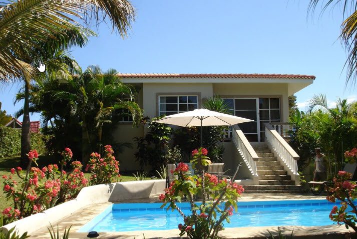 buyDRproperty Villa COLIBRI with pool and tropical landscaping Sosua Real Estate