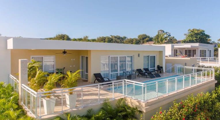buyDRproperty Beautiful Villa CAPRI with a rooftop pool and modern design. Sosua Real Estate