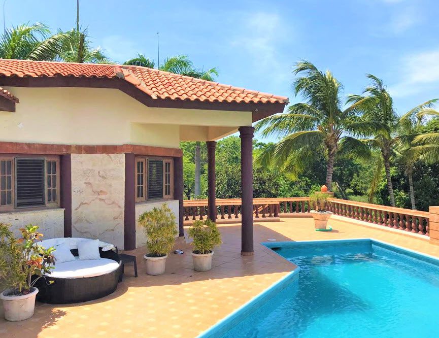 buyDRproperty Beautiful 5-bedroom villa with a pool and ocean view in the Dominican Republic. Sosua Real Estate