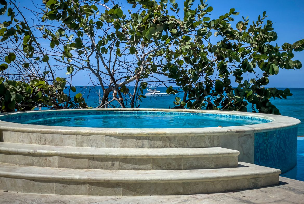 buyDRproperty Oceanfront condo in Sosua with jacuzzi overlooking the ocean Sosua Real Estate