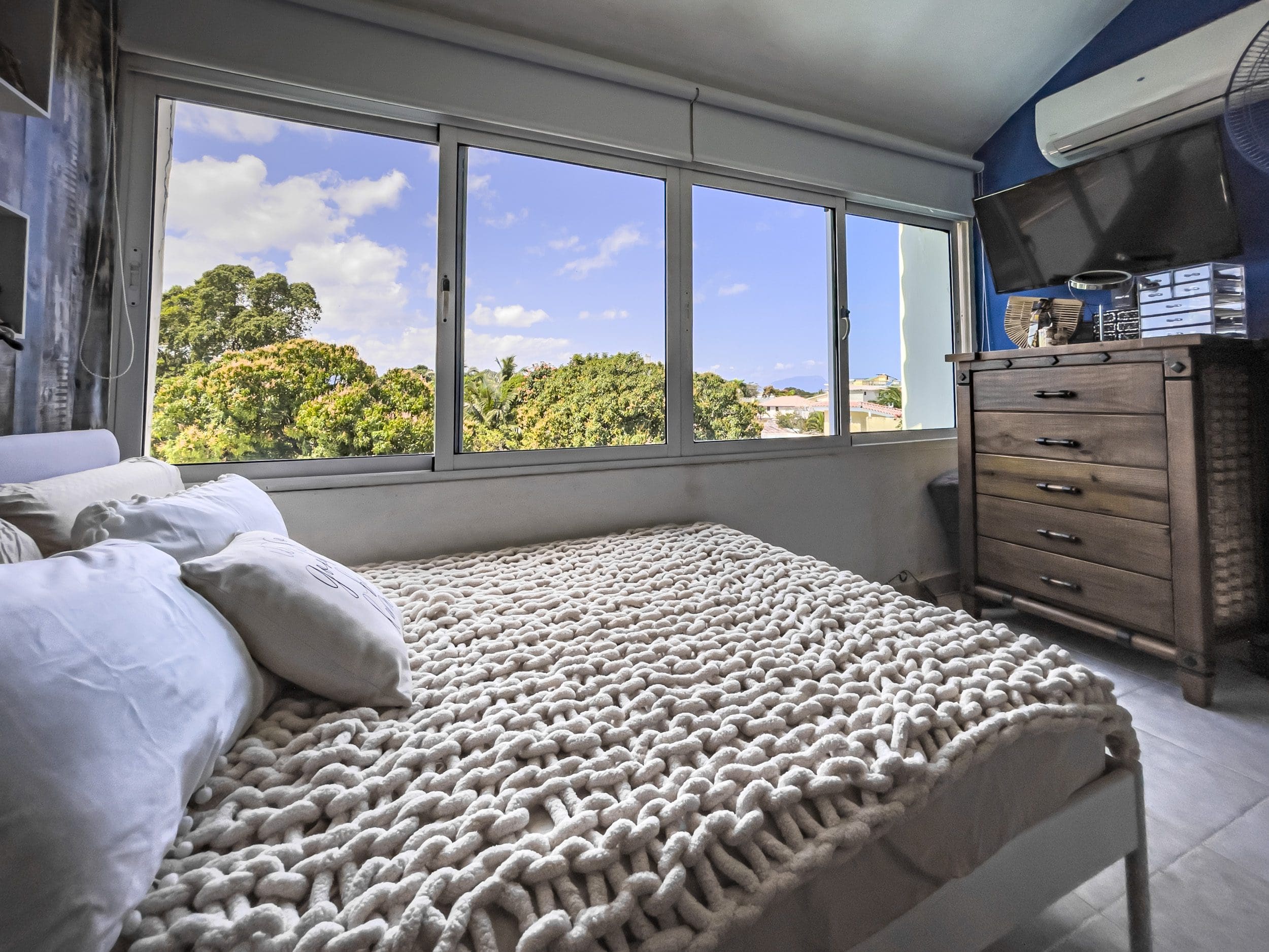 buyDRproperty Cozy bedroom in a 2 bedroom condo in the heart of Sosua with a view. Sosua Real Estate