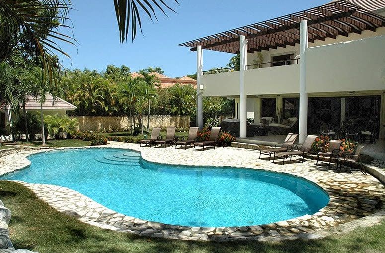 buyDRproperty Beautiful VILLA BRILLANTE with a pool and sunny patio. Sosua Real Estate