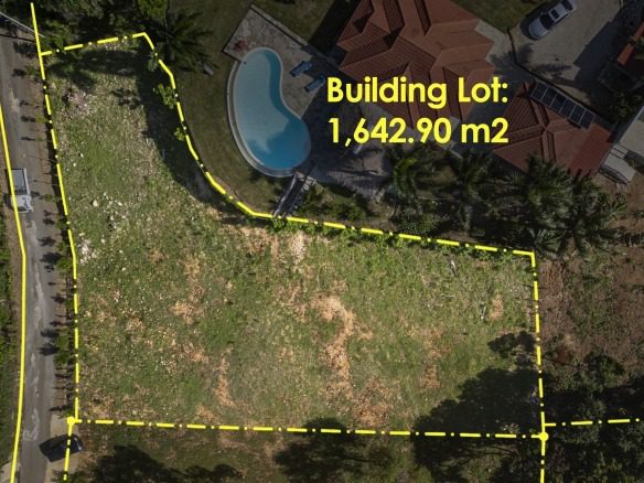 buyDRproperty Building lot for sale in Sosua: 1,642.90 m2. Beautiful ocean view lot. Sosua Real Estate