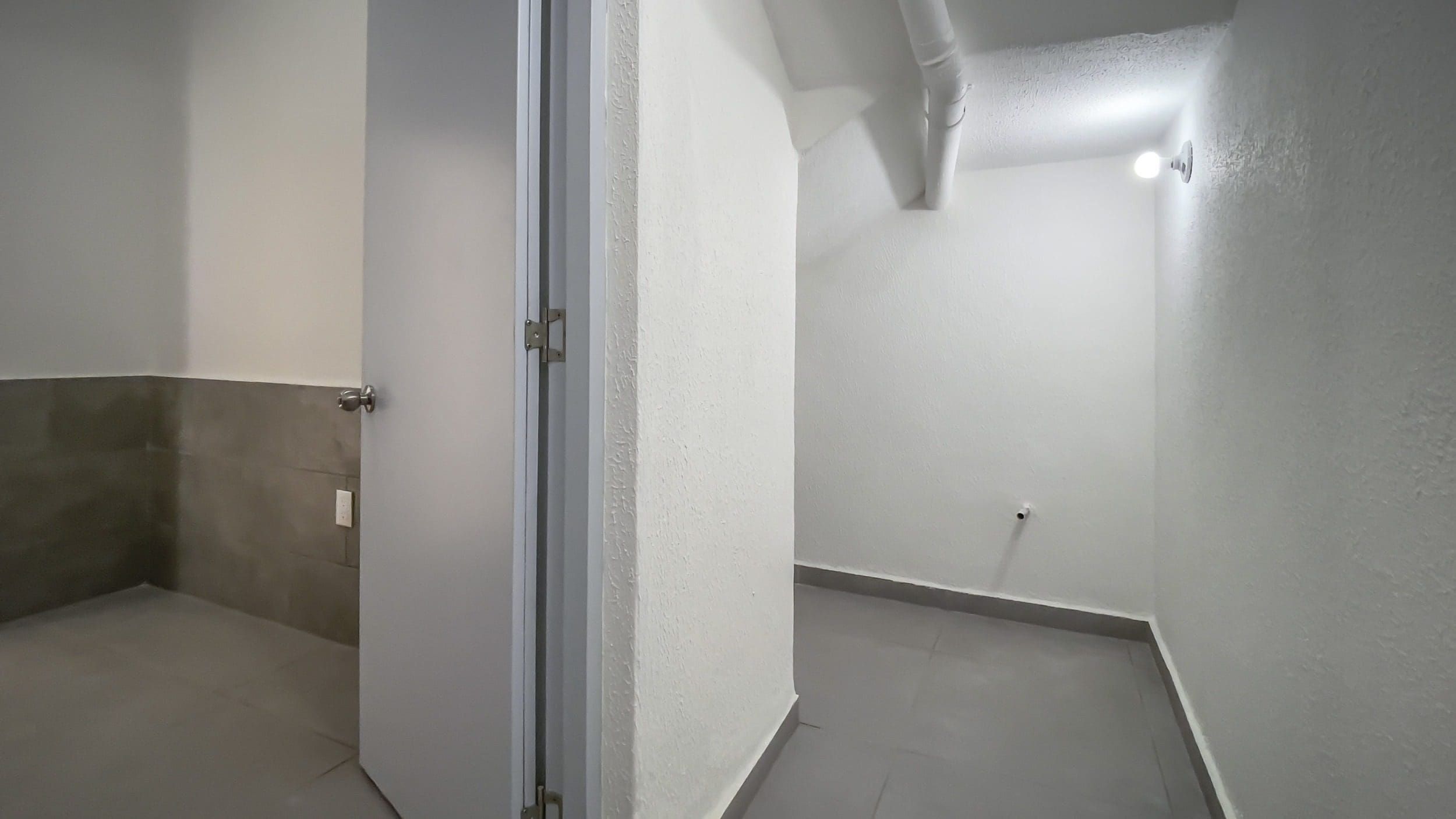 buyDRproperty Empty hallway of a modern condo for sale in Perla Marina Sosua Real Estate