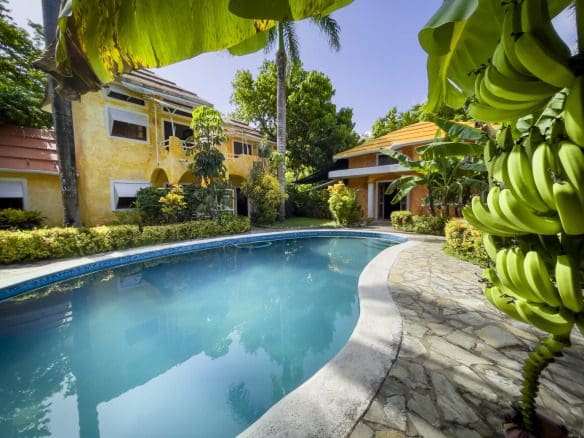 buyDRproperty Charming B&B with pool and banana trees, ready for sale. Sosua Real Estate