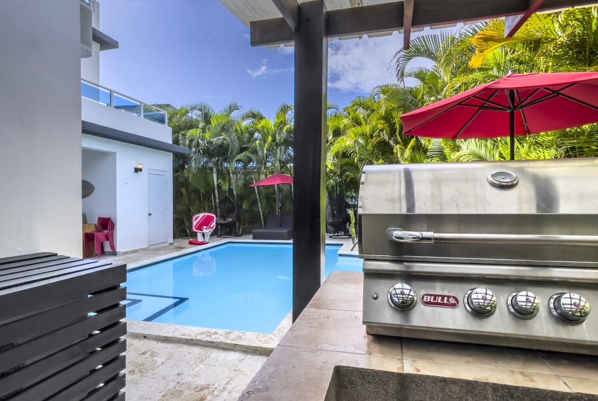 Modern 3-bedroom villa with private pool for sale in Sosua Ocean Village - buyDRproperty