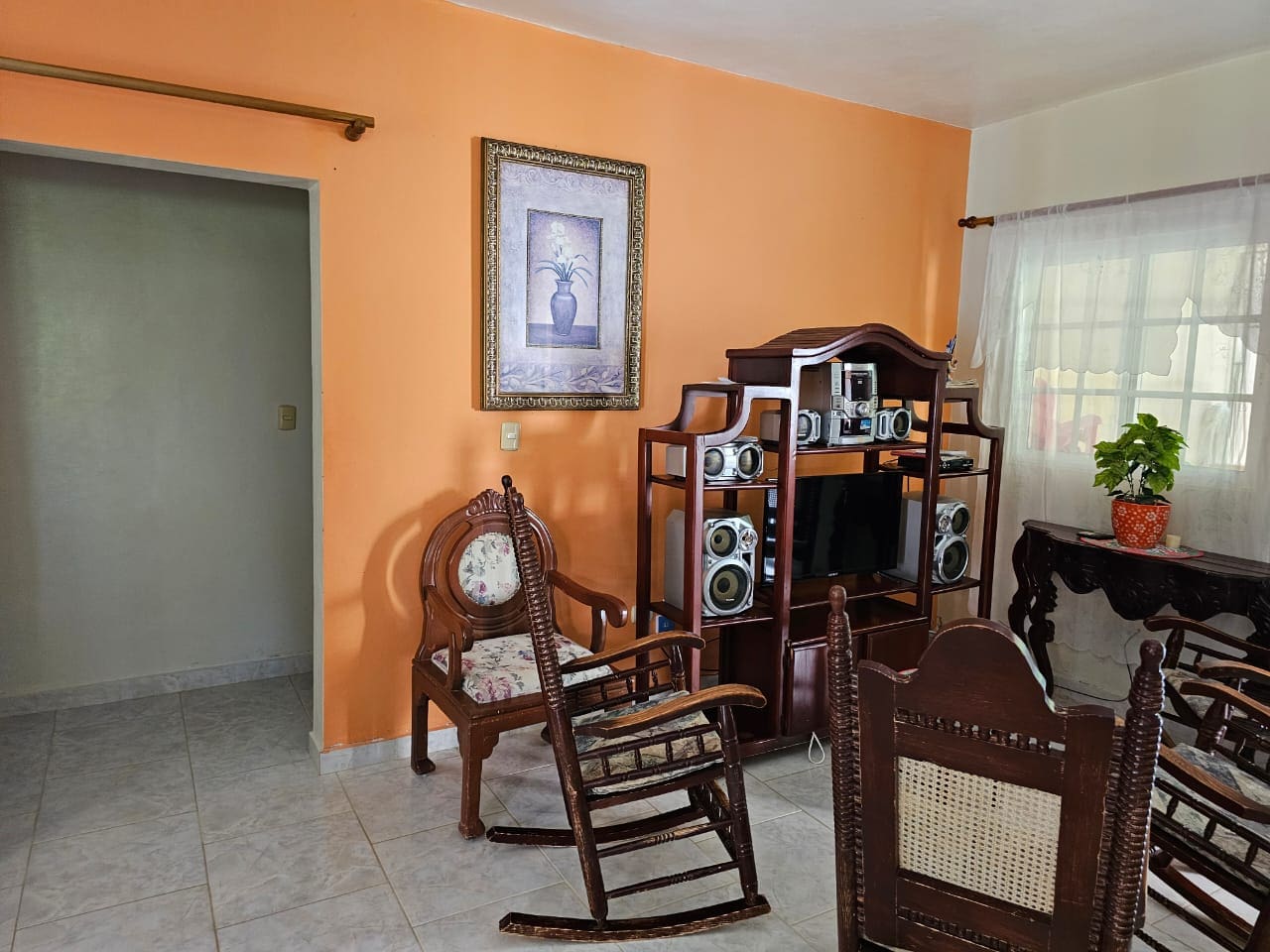 buyDRproperty Living room of a charming house for sale in Cabarete Sosua Real Estate