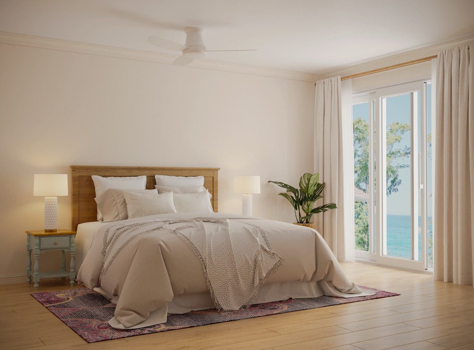 buyDRproperty Bedroom with a view, perfect for a 3 bedroom pre-construction for sale. Sosua Real Estate