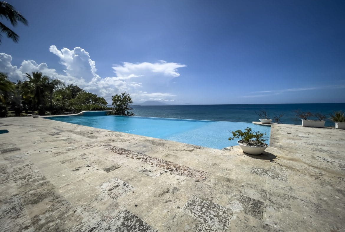 buyDRproperty Infinity pool overlooking the ocean; 3 bedroom Pre-Construction For Sale Sosua Real Estate