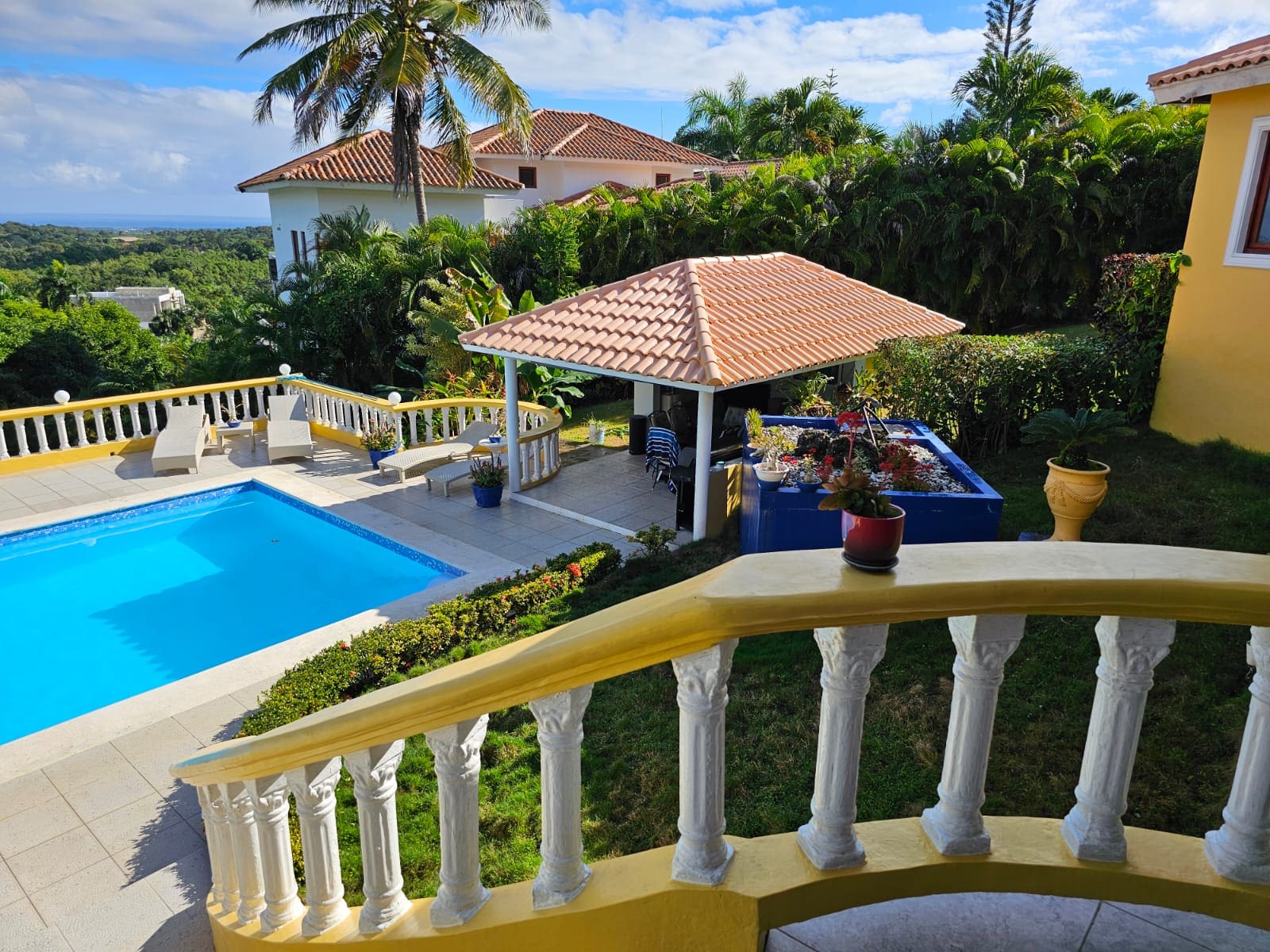 buyDRproperty Luxury villa with pool and ocean views. Perfect villa for sale in Panorama Village. Sosua Real Estate