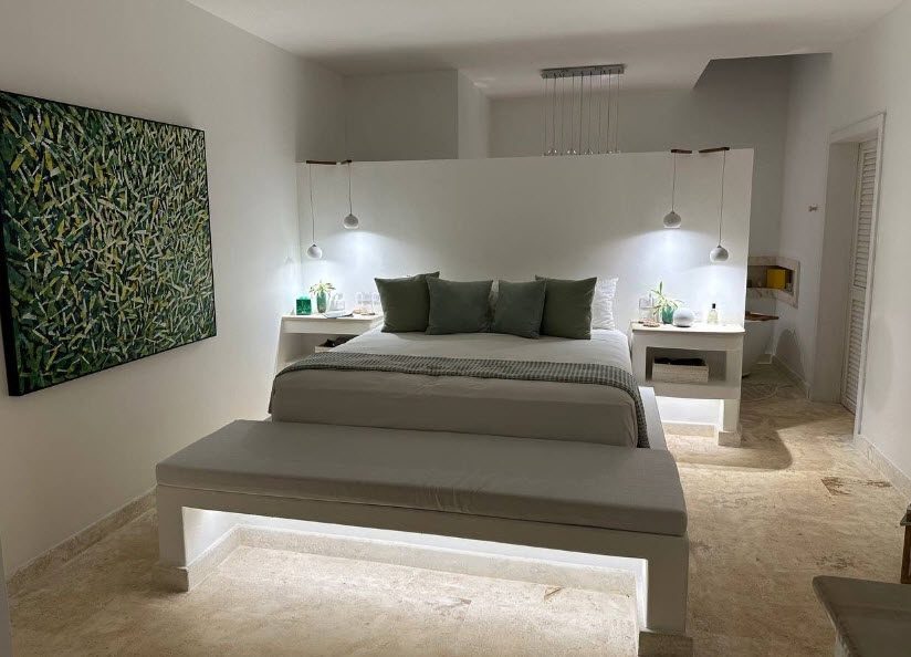 buyDRproperty Modern bedroom in an Ocean View Villa for Sale in Cabrera, Dominican Republic. Sosua Real Estate