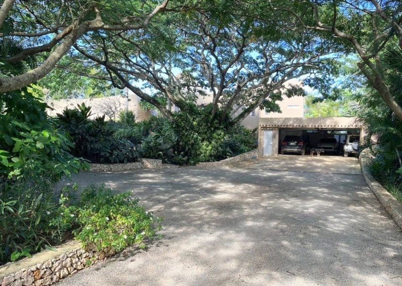 buyDRproperty Driveway leading to an Ocean View Villa for Sale in Cabrera, Dominican Republic. Sosua Real Estate