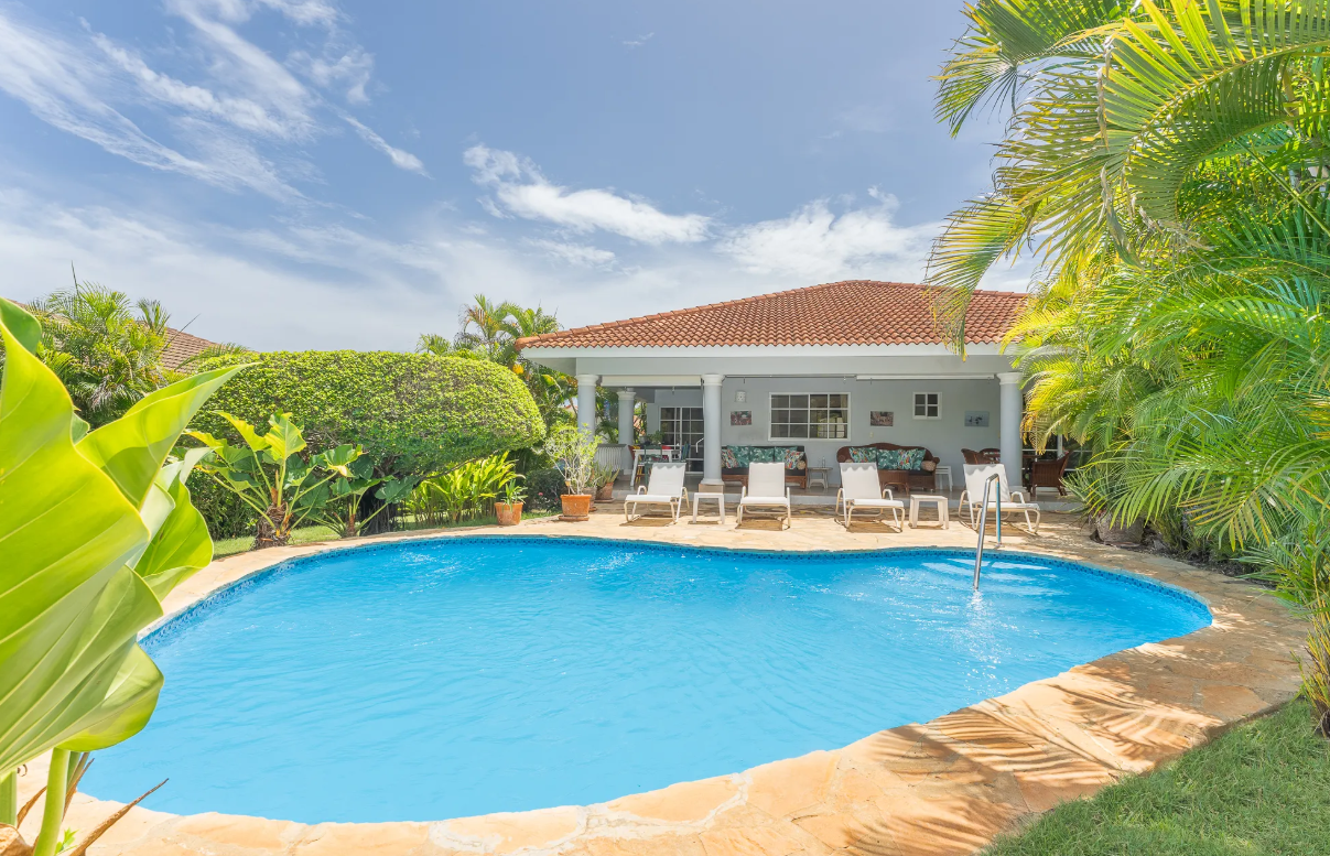 buyDRproperty 3 Bedroom Villa with pool and patio area Sosua Real Estate