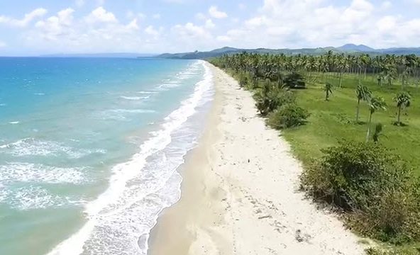Buydrproperty Aerial View of Beachfront Land Near Cabarete Dominican Republic Sosua Real Estate Buydrpropertycom Buydrpropertycom