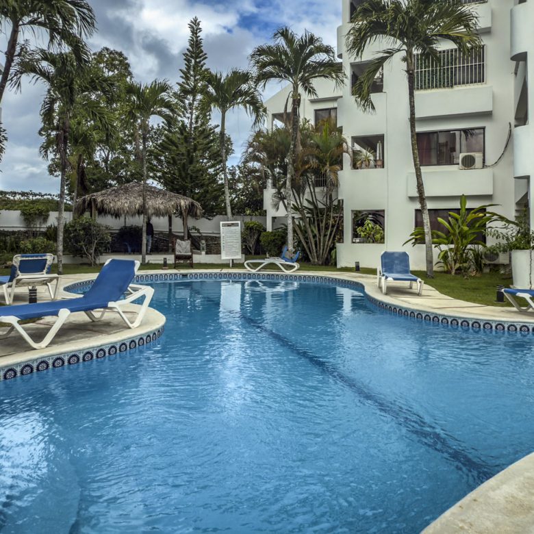 Buydrproperty Pool at Sosúa Condo Complex for Sale Near Playa Sosua Real Estate Buydrpropertycom Buydrpropertycom