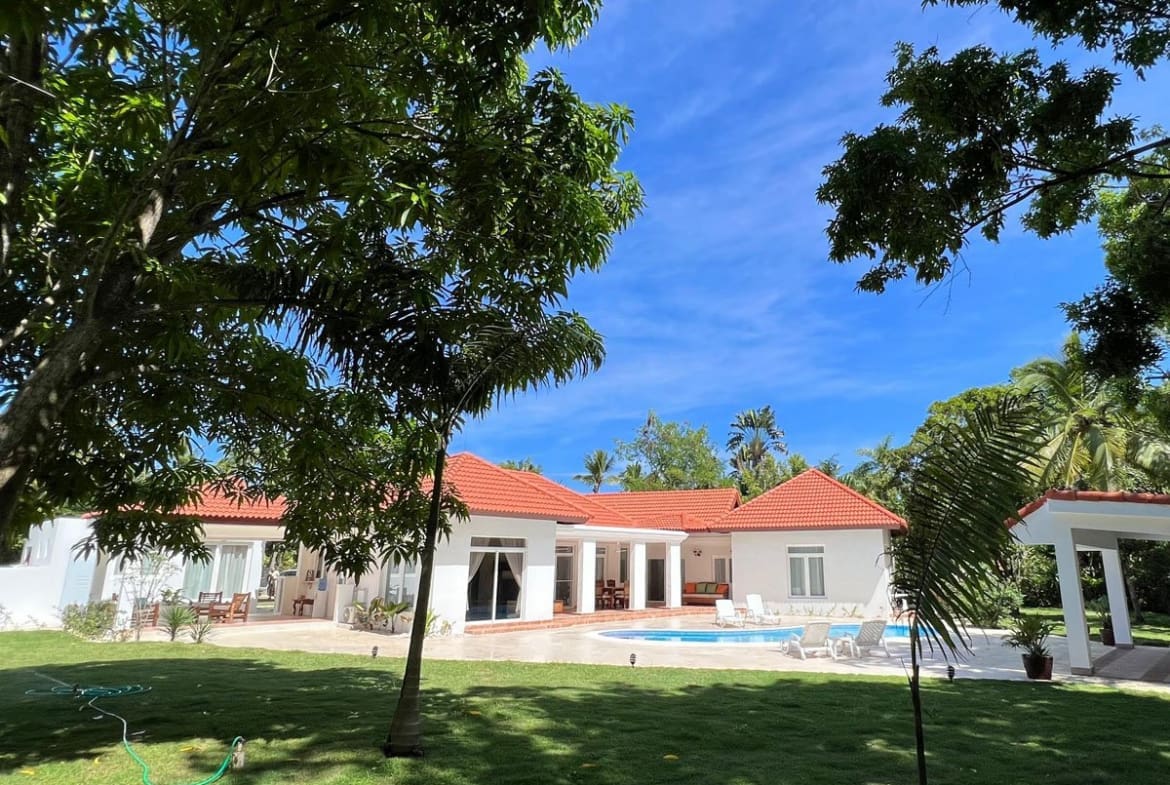 Villa Magnolia with private pool in Sea Horse Ranch Sosúa